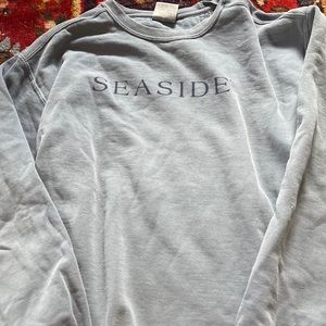 Médium size seaside sweatshirt blue